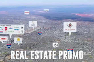 do real estate google earth animations within 24 hours