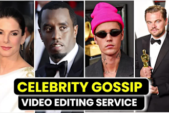 do high quality celebrity gossip videos