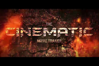 create this pro epic cinematic movie trailer with voiceover