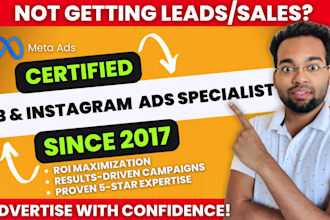 skyrocket your sales with ROI driven facebook, instagram ads