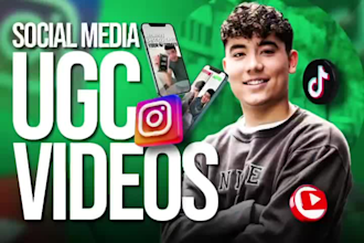 create ugc for tiktok, instagram and youtube shorts
