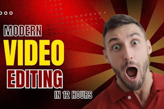 edit reels, ads and green screen video in 12 hours