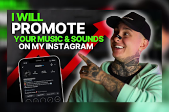 promote your music to my 1,6m active followers on instagram