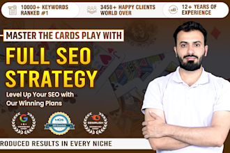 do professional seo service with complete on page optimization and backlinks