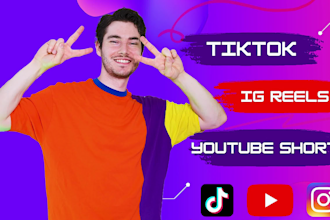 create or edit tiktok, ig reels, youtube shorts videos