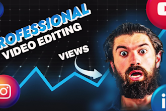 do professional edit youtube talking head video