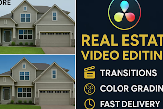 edit real estate videos professionally