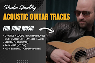 record nylon string guitar , lead solo or rhythm