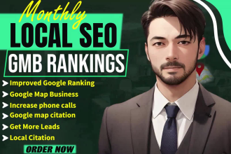 do gmb optimization, ranking and google map citation for local SEO backlinks