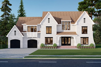 render 3d home exterior elevation interior house architectural walkthrough video