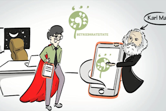 create a german whiteboard explainer video