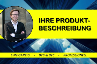 write a compelling SEO optimized german product description that sells