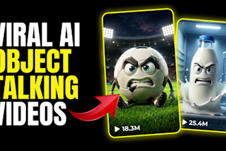 create viral ai talking object videos for reels and shorts