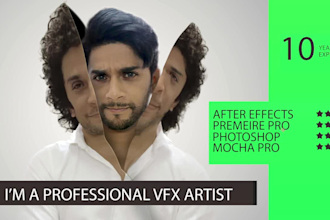 do professional vfx visual effects green screen rotoscoping