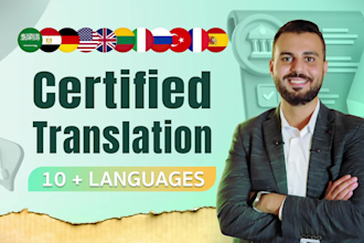 do notarized certified translation in 50 langs by a certified translation office