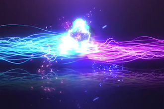 create 3d animated logo intro video