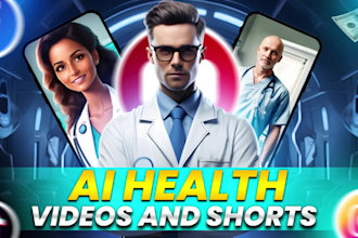 create ai health videos, insta ai reels, youtube shorts and tiktok videos