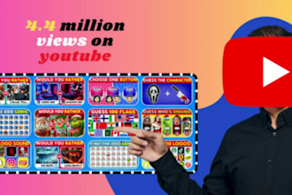create custom trivia quiz videos for youtube, tiktok, facebook reels