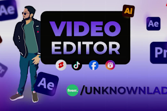 do video editing in adobe premiere pro and after effects