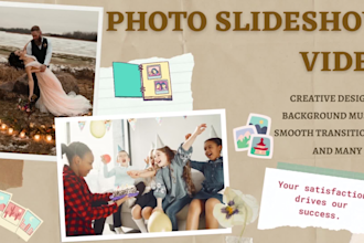 create dynamic photo slideshow video from your photos