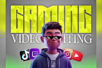 edit funny gaming video editing for youtube and tiktok