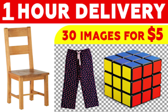 do background removal and cutout images by clipping path