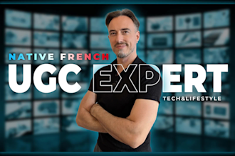 create french ugc video testimonials or social media ads