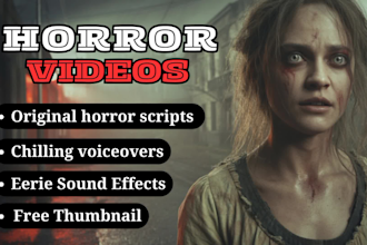 create horror stories and scary videos like mr nightmare