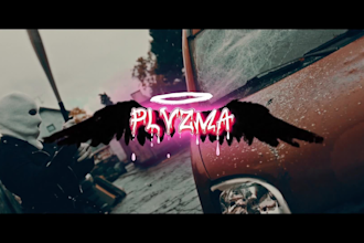 music video edit, rap, hip hop, trap, drill, with vfx and color
