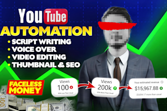 do complete youtube automation channel create cashcow faceless videos