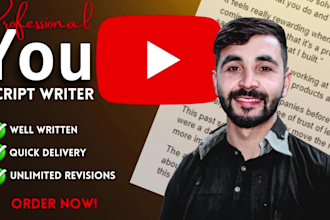 be your faceless cash cow youtube script writer