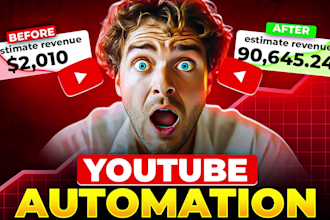 create top 10 faceless cash cow videos and setup your youtube automation channel