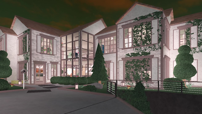 Build you a house in bloxburg, fully customized by Xxaminaaxx