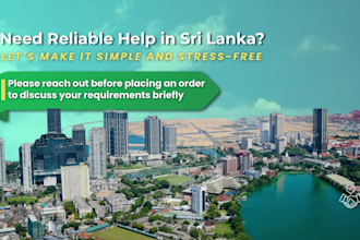 be your personal assistant and product sourcing agent in srilanka