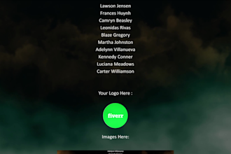 create a professional rolling opening and end credits for your film or any video