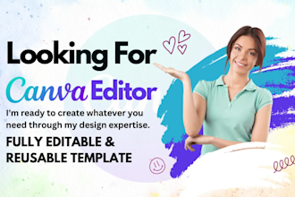 do canva template for any design and video