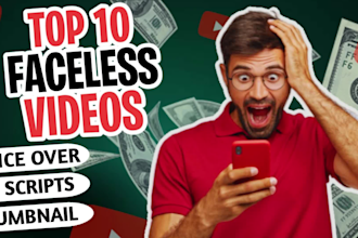 do youtube top 10 faceless videos, faceless channel, cash cow videos