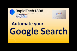 automate your google search and internet search