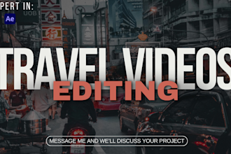 edit your travel videos and vlogs