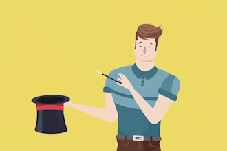 create 2d animation video for website and mobile apps
