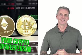 be your crypto currency spokesperson promoting your project