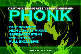 produce crazy phonk bangers for you