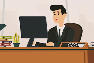 create an animated marketing video for business and sales
