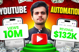 setup youtube automation channel and top 10 faceless cashcow videos editing
