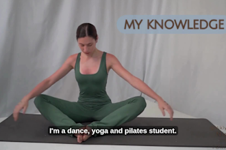 send you yoga videos, high quality, camera filmed