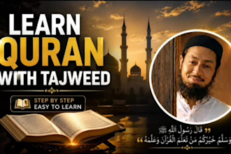 be your online quran teacher,tutor