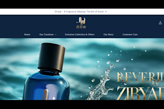 perfume shopify store perfume website fragrance store cologne store cosmetic