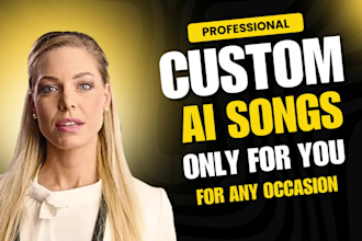 create custom ai songs, lyrics in any genre or language
