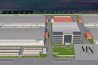 create 3d industrial architectural visualization factory walkthrough animation