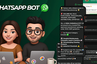 build you your own custom whatsapp chat bot